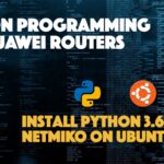 Install Python3.6 and Netmiko for Ubuntu Linux