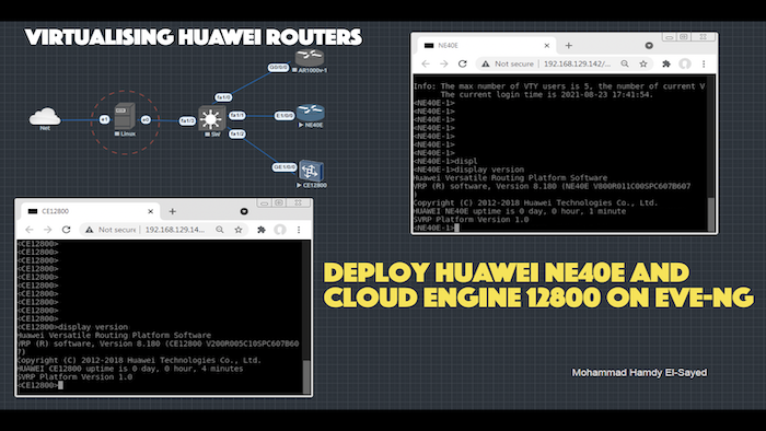 Deploy Huawei Lab